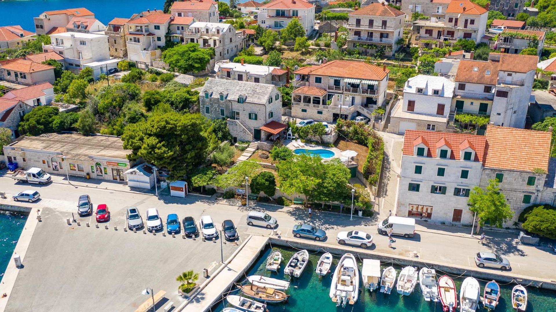 Villa Bonaca Perfect Location For A Holiday With Friends Or Family, Heated Pool Sumartin Extérieur photo