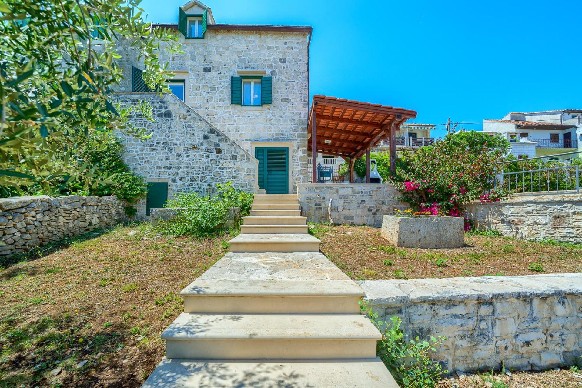 Villa Bonaca Perfect Location For A Holiday With Friends Or Family, Heated Pool Sumartin Extérieur photo