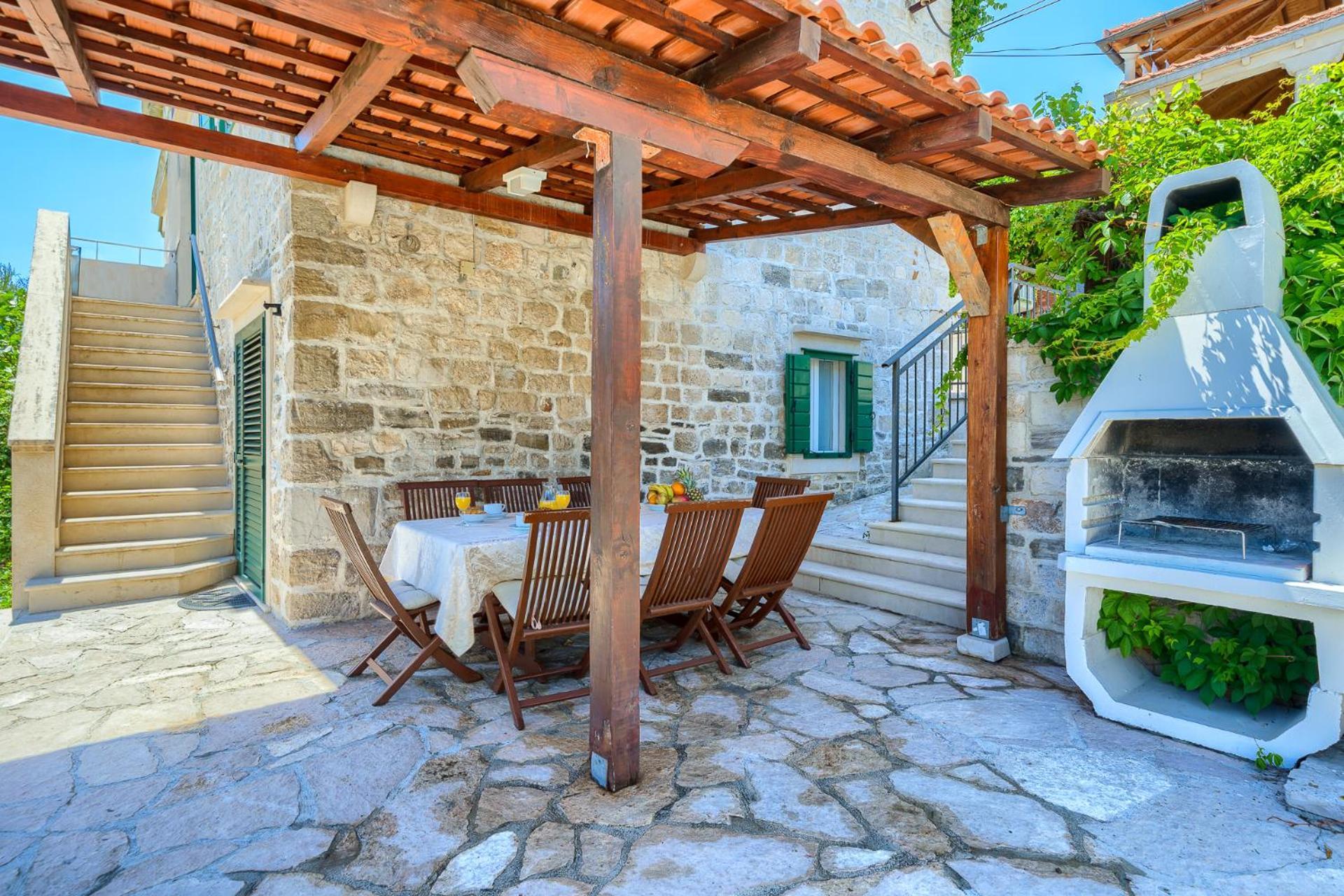 Villa Bonaca Perfect Location For A Holiday With Friends Or Family, Heated Pool Sumartin Extérieur photo